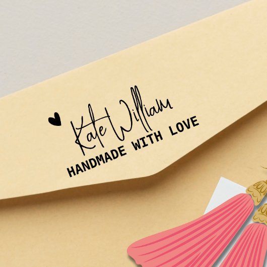 Aangepaste stempel voor handgemaakt item