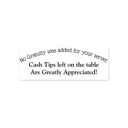 Aangepaste stempel voor tips . (Design)