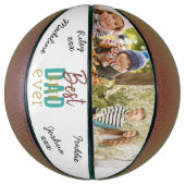 Aangepaste Stepdad-foto ondertekend Basketbal (Verticaal)