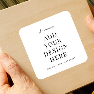 Aangepaste Sticker Printing 3x3" Vierkant Product 