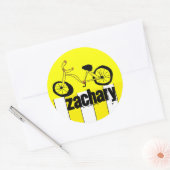 Aangepaste Sticker voor fietsen (Envelop)