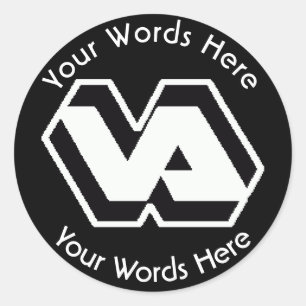 Aangepaste Sticker voor Veteranenadministratie VA