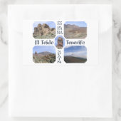 Aangepaste stickers El Teide (Tas)