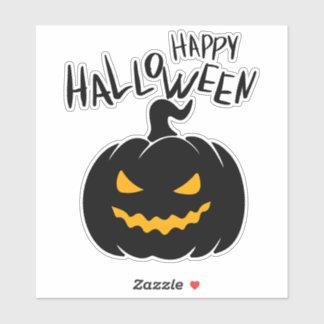 Aangepaste Stickers Happy Halloween