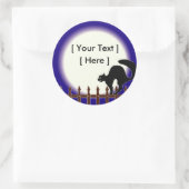 Aangepaste Stickers voor gehakte katten (Tas)