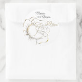 Aangepaste Stickers voor Golden Jubileum (Tas)