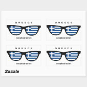 Aangepaste stickers voor Griekse schaduwen (Vel)