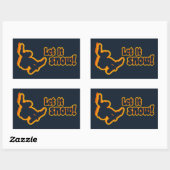 Aangepaste stickers voor het instappen (Vel)