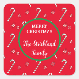 Aangepaste Stickers voor Kerstmis