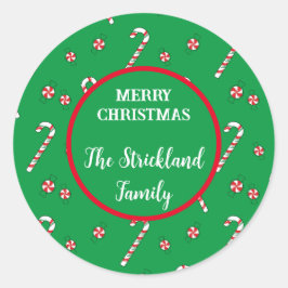 Aangepaste Stickers voor Kerstmis