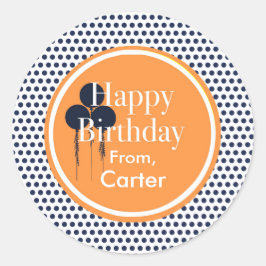 Aangepaste Stickers voor marinewonden en Oranje po