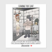 Aangepaste Stickers voor marteling (Vel)