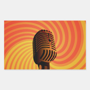 Aangepaste stickers voor microfoonherkenning