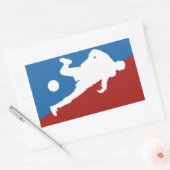 Aangepaste stickers voor voetzoekers (Envelop)