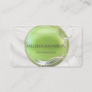 Aangepaste stijllijst voor bank- en verkoopkunst visitekaartje