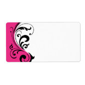 Aangepaste stijlvolle labels (Voorkant)