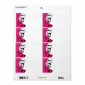 Aangepaste stijlvolle labels (Full Sheet)