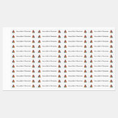 Aangepaste stoffen kledinglabels gehaakte wollige  labels (Vel)