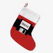 Aangepaste stopzetting van de Santa Belt op disket Kleine Kerstsok (Voorkant (Hangend))