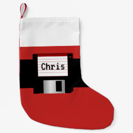 Aangepaste stopzetting van de Santa Belt op disket Kleine Kerstsok