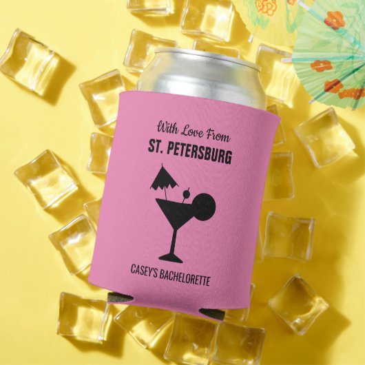 Aangepaste Strand Bruid Bachelorette Party Social  Blikjeskoeler (Insitu Zomer)