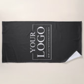 Aangepaste strandhanddoek Cool Oversized Grote Zwe Strandlaken (Voorkant)