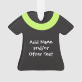 Aangepaste streepkleur achtertekst Afstudeerder wo Ornament (achterkant)