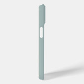 Aangepaste Strepen Beige Blauw Case-Mate iPhone Case (Achterkant / Rechts)