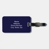 Aangepaste strijd voor Bagagelabel van vrijheid (Achterkant horizontaal)