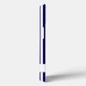 Aangepaste strips en anker monogram Case-Mate iPhone case (Achterkant / Rechts)