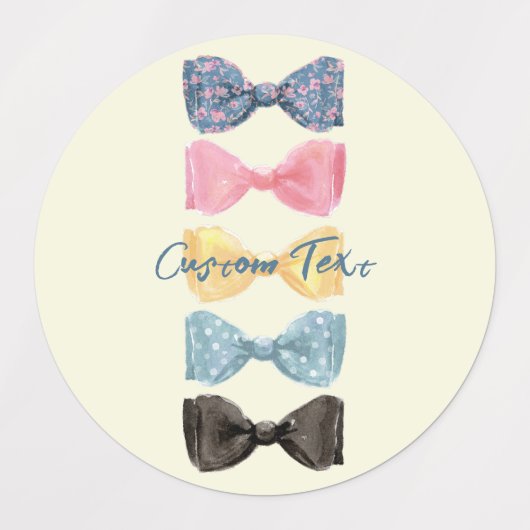 Aangepaste Stropdassen Labels (Design 2)