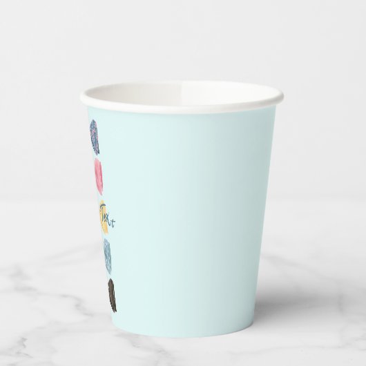 Aangepaste Stropdassen Papieren Bekers (Links)