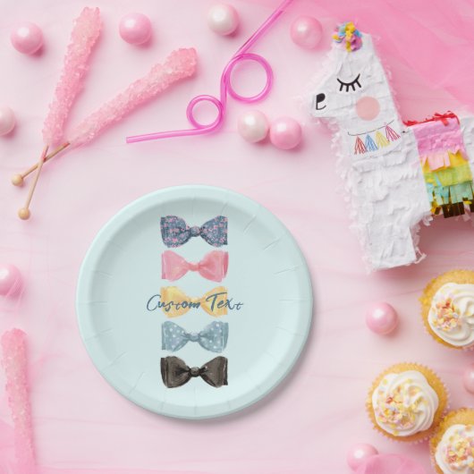 Aangepaste Stropdassen Papieren Bordje (Feest)