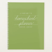 Aangepaste Student Academic Planner (Voorkant)