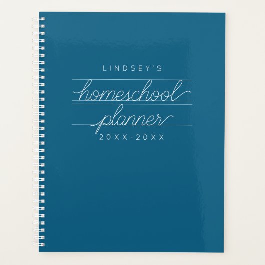 Aangepaste Student Academic Planner (Voorkant)