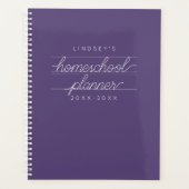 Aangepaste Student Academic Planner (Voorkant)