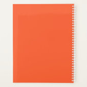 Aangepaste Student Academic Planner (Achterkant)