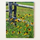 Aangepaste Summer Wildflower Blue Ridge Verenigde Planner (Achterkant)