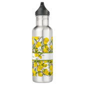 Aangepaste Summery Citrus Lemon Tree Branches Waterfles (Rechts)