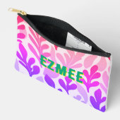 Aangepaste Sunset Leaf potlood / Make-up Bag Geper Etui (Open)