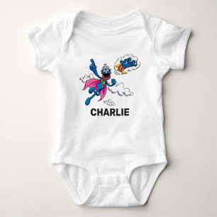 Aangepaste  Super Grover-Baby Bodysuit