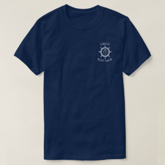 Aangepaste SV-zeilboot Logo "Jouw naam here" T-S T-shirt