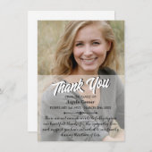 Aangepaste sympathie dank je kaart (Voorkant / Achterkant)