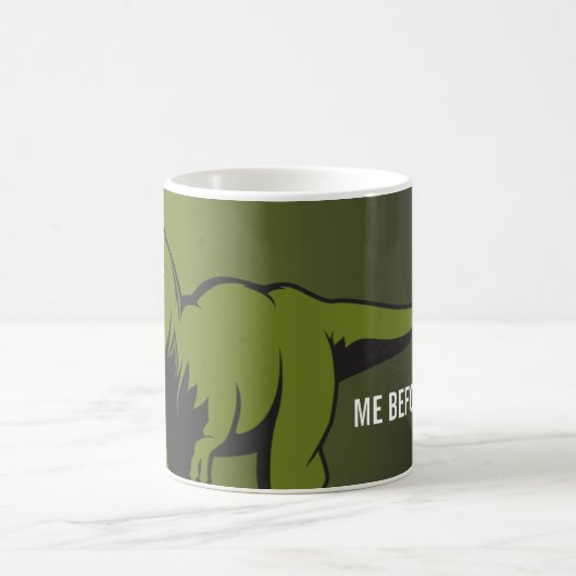 Aangepaste T-Rex-koffie-Mok Koffiemok (Center)