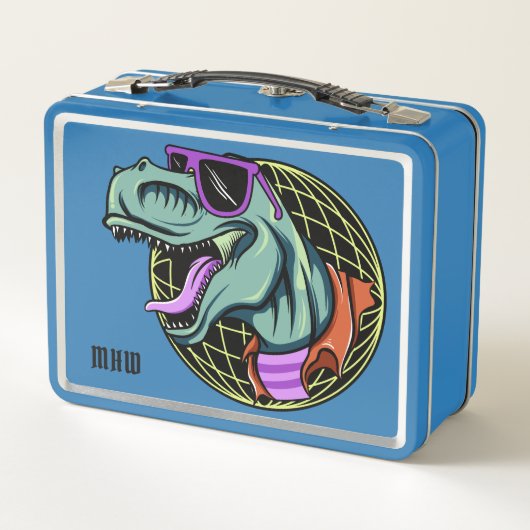 Aangepaste T-Rex-lunchboxen voor speciale programm (Achterkant)