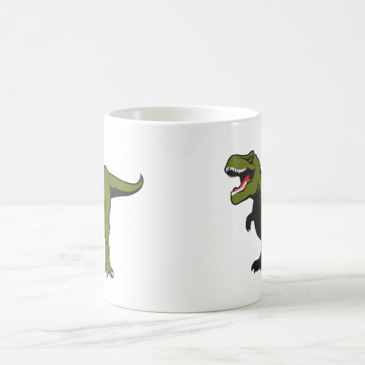 Aangepaste T-Rex-Mok Koffiemok (Center)