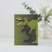 Aangepaste T-Rex-objecten Briefkaart (Staand voorkant)