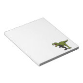 Aangepaste T-Rex-objecten Notitieblok (Schuin)
