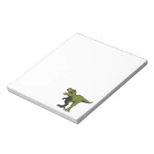 Aangepaste T-Rex-objecten Notitieblok (Gedraaid)