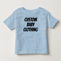 Aangepaste T-Shirt Blank Sjabloon voor Toddler